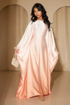 Ombre Kaftan Dress - Peach