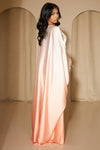 Ombre Kaftan Dress - Peach