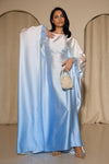 Ombre Kaftan Dress - Light Blue