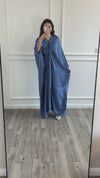 Neelie Kaftan Dress - Blue